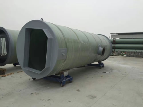 一體化污水提升泵站生產中